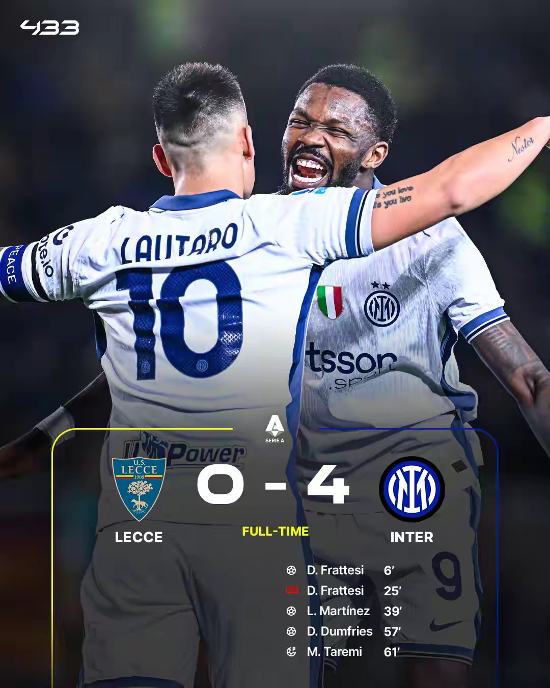 包含意甲国际比赛日再迎强敌；托特纳姆回应争议；主帅态度：更衣室稳定；临场指挥获称赞的词条